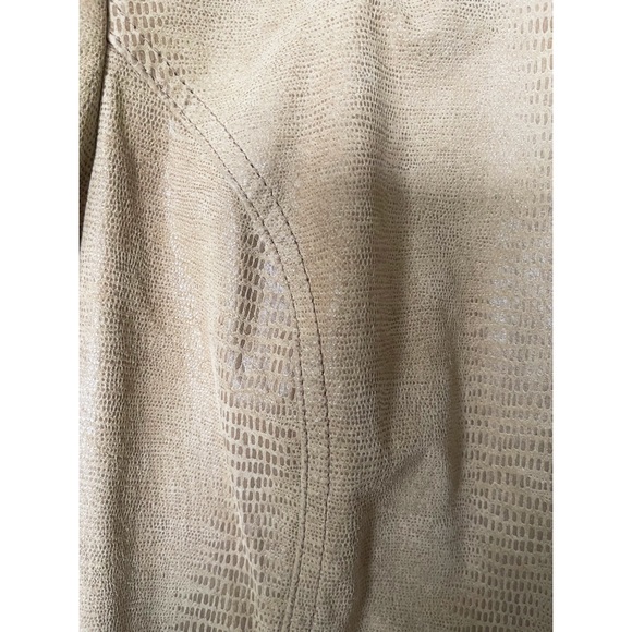 Valerie Stevens 100% Genuine Leather Jacket Size M - Picture 5 of 6